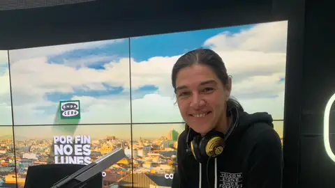 Judith González en 'Por fin no es lunes' Judith González en 'Por fin no es lunes'