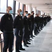  50 nuevos agentes en prácticas se incorporan a la plantilla de la Policía Local