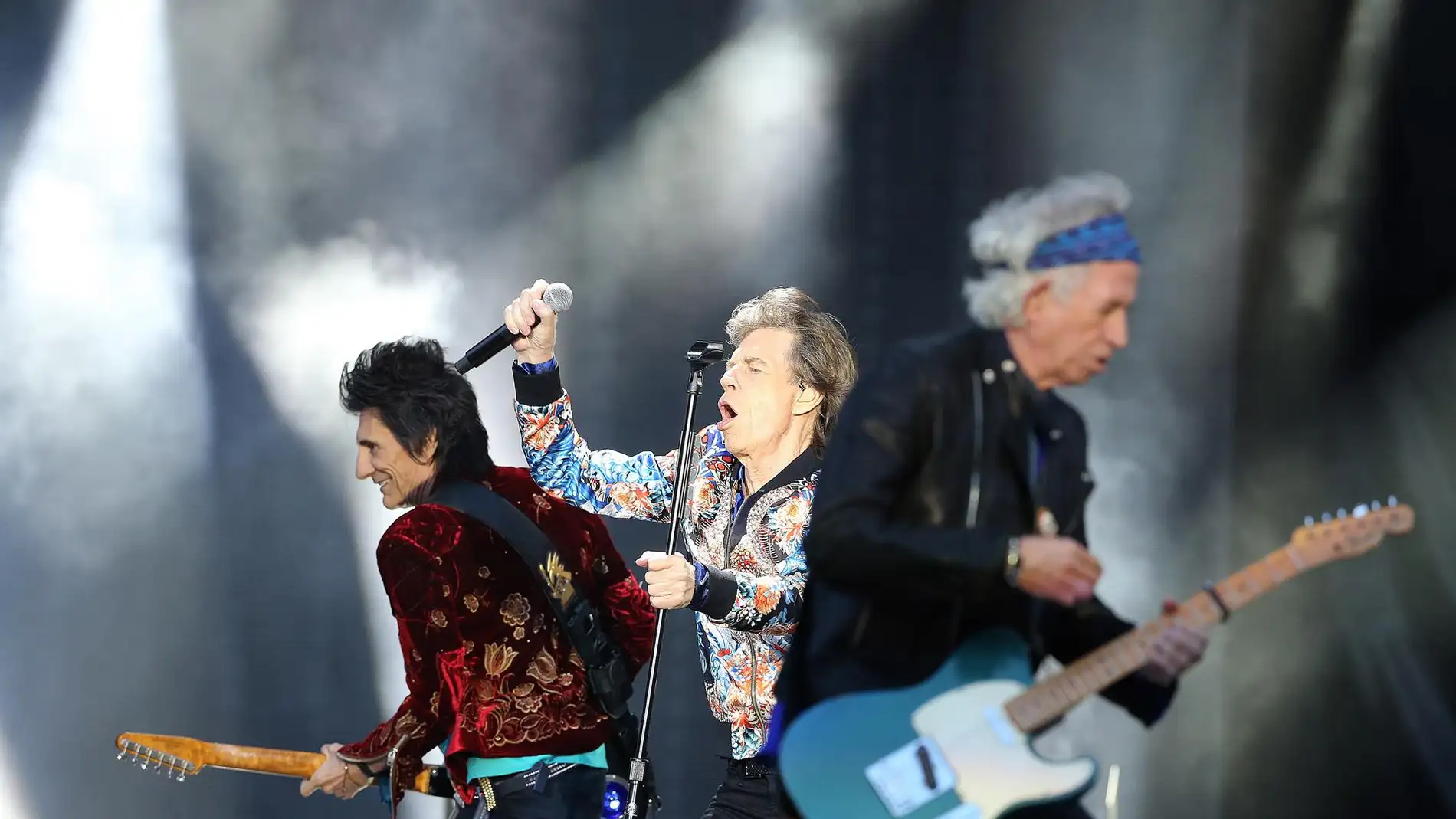 The Rolling Stones, durante un concierto. / Efe