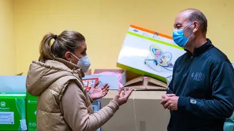 A Deputación de Ourense abre un centro loxístico para coordinar os envíos a Ucraína A Deputación de Ourense abre un centro loxístico para coordinar os envíos a Ucraína