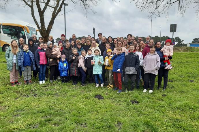 Así viven los refugiados ucranianos acogidos en hogares navarros: integración rápida y, en algunos casos, tristeza por lo vivido Así viven los refugiados ucranianos acogidos en hogares navarros: integración rápida y, en algunos casos, tristeza por lo vivido