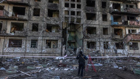 Guerra Ucrania Rusia: Bombardeo ruso en Kiev