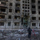 Guerra Ucrania Rusia: Bombardeo ruso en Kiev