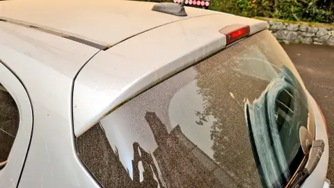 El polvo sahariano llega a Cantabria El polvo sahariano llega a Cantabria