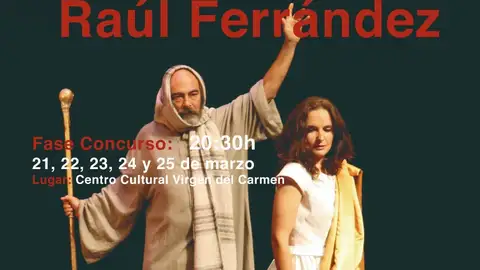 26 compañias de toda España se presentan al II concurso nacional de teatro aficionado Raul Ferrandez concurso teatro Raul Ferrandez