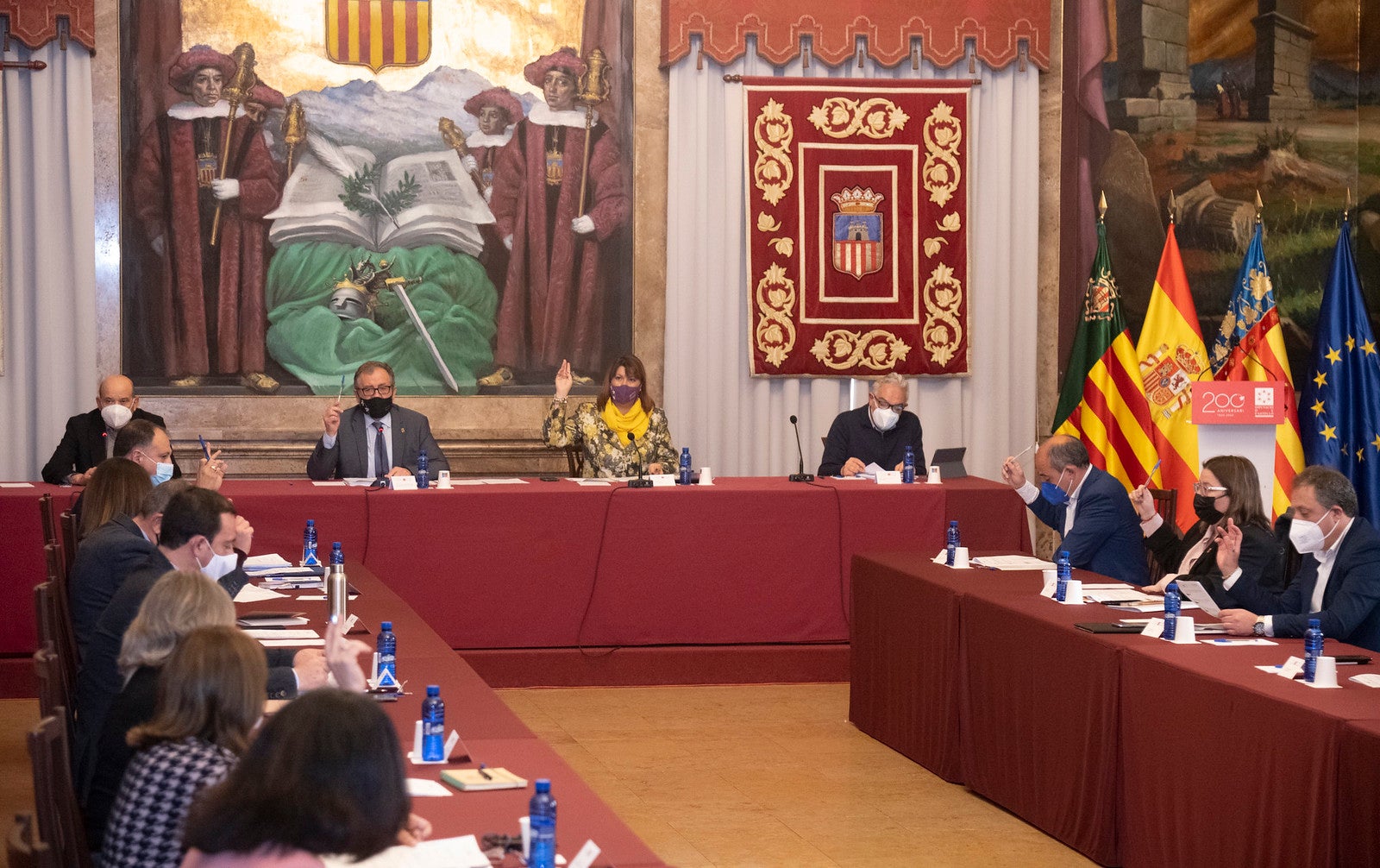 La Diputació eleva el presupuesto de 2022 hasta los 189 millones La Diputació eleva el presupuesto de 2022 hasta los 189 millones