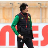 Unai Emery dirige el entrenamiento del Villarreal