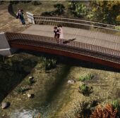 El Ayuntamiento de Alcalá adjudica las obras de construcción de una pasarela peatonal sobre el arroyo Camarmilla