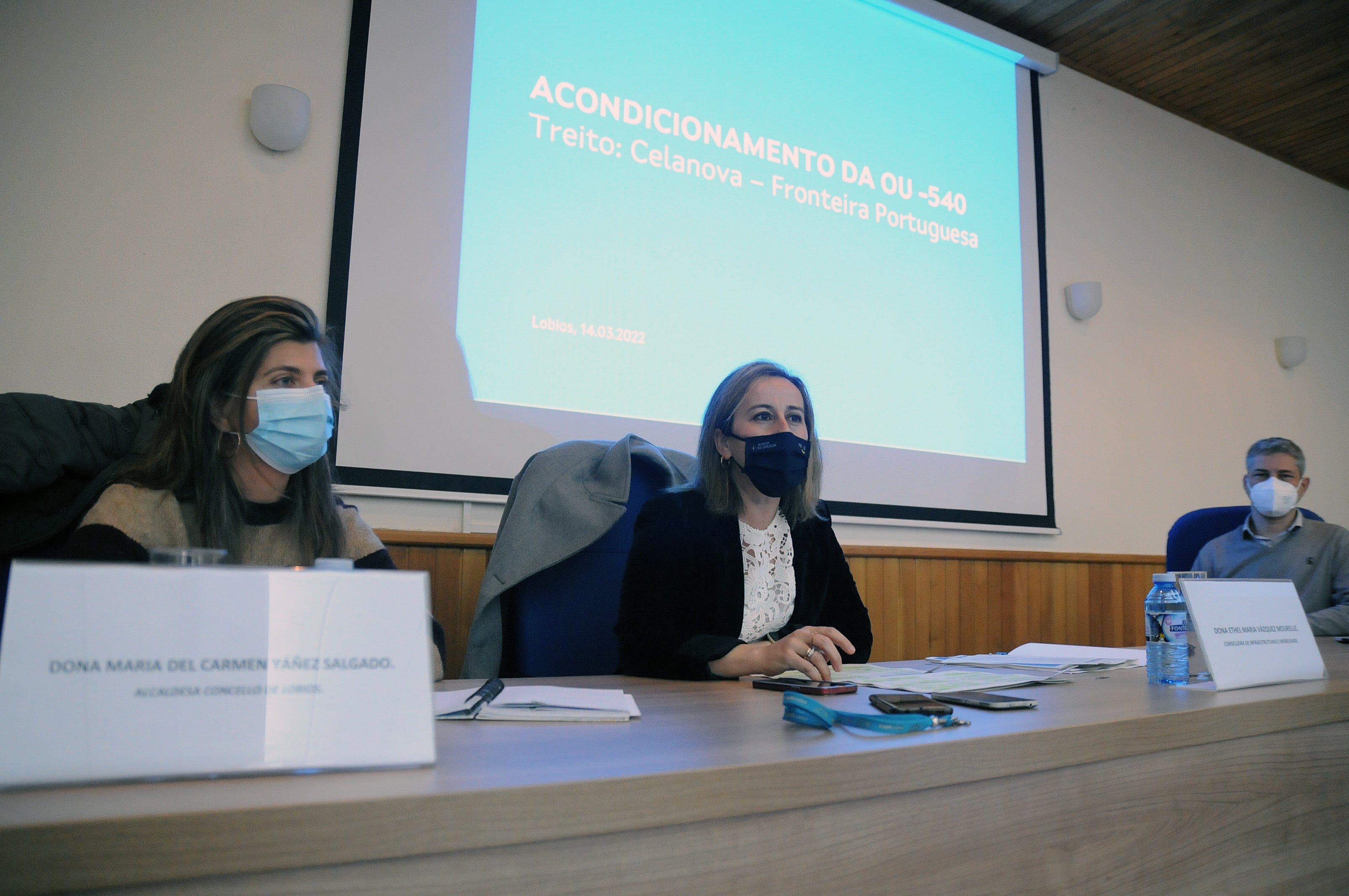A Xunta presenta o proxecto de mellora da OU-540 entre Celanova e norte de Portugal A Xunta presenta o proxecto de mellora da OU-540 entre Celanova e norte de Portugal