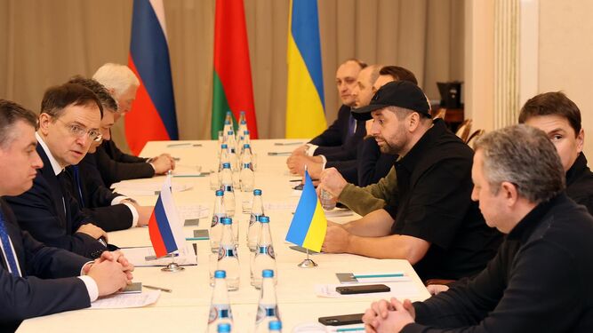 Rusia y Ucrania reanudarán las negociaciones este miércoles Rusia y Ucrania reanudarán las negociaciones este miércoles