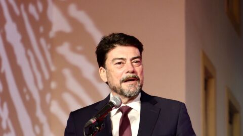 El alcalde de Alicantes, Luis Barcala El alcalde de Alicantes, Luis Barcala
