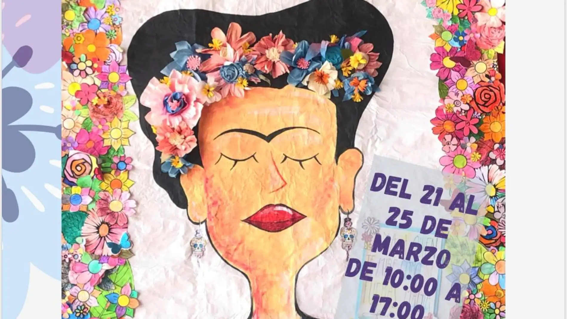 Mercadillo de primavera en el Frida Khalo