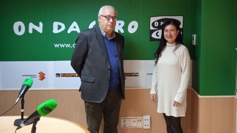 V&iacute;ctor Meseguer con Mayte Vilaseca