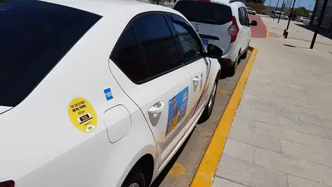 Un taxi de Puerto Real Un taxi de Puerto Real