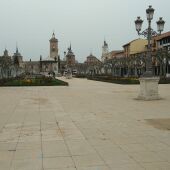 Calima y arena en Alcalá