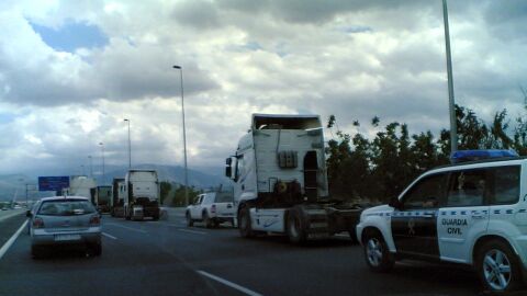 Huelga de transportistas