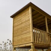A Xunta instalará un observatorio de aves no castelo de Trasmiras