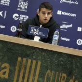 Víctor Gómez, jugador del Málaga CF