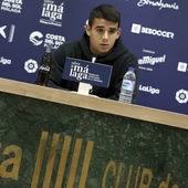 Víctor Gómez, jugador del Málaga CF Víctor Gómez, jugador del Málaga CF