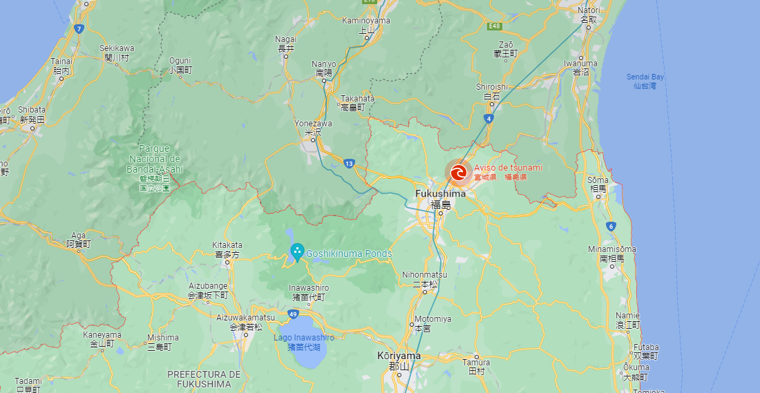 Un terremoto de 7,3 sacude la costa noreste de Japón y activa la alerta de tsunami Un terremoto de 7,3 sacude la costa noreste de Japón y activa la alerta de tsunami