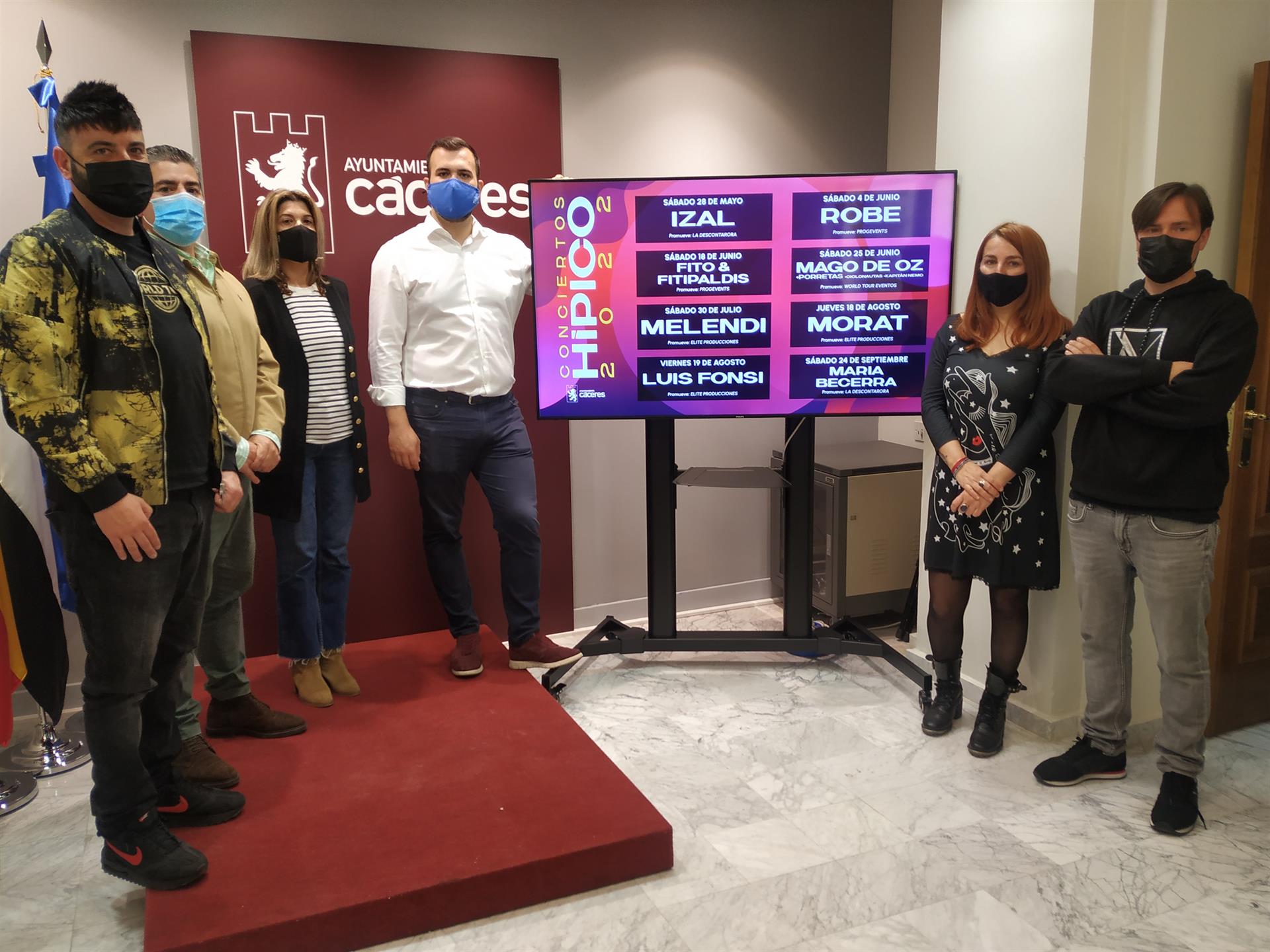 Cáceres recupera los grandes conciertos en el Recinto Hípico por donde pasarán Robe, Izal, Fito y Melendi, entre otros Cáceres recupera los grandes conciertos en el Recinto Hípico por donde pasarán Robe, Izal, Fito y Melendi, entre otros