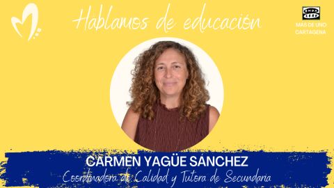 Carmen Yagüe, profesora secundaria Maristas Carmen Yagüe, profesora secundaria Maristas