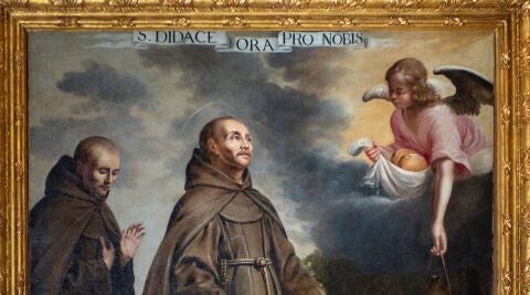 La Sociedad de Condue&ntilde;os ha adquirido un cuadro de San Diego de Alcal&aacute; atribuido a Bartolom&eacute; Carducho