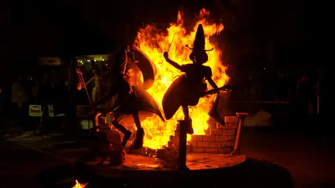 La Cremá de las fallas La Cremá de las fallas
