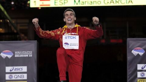 Mariano Garc&iacute;a, campe&oacute;n del mundo de 800 metros 'indoor' | Foto: EFE/ Robert Ghement