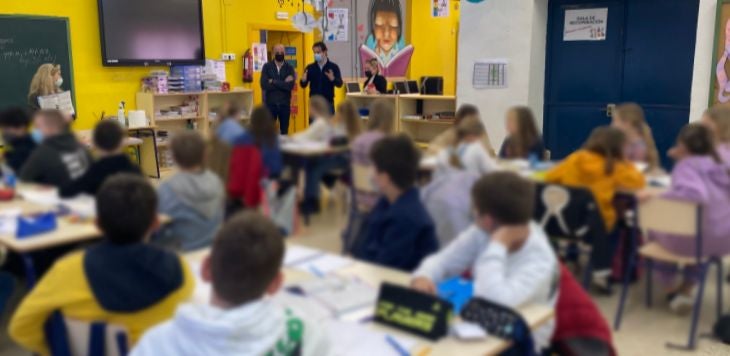 El colegio 'Salvador Ruso' de Torrevieja acoge a más de 250 alumnos ucranianos, que reciben clases los sábados El colegio 'Salvador Ruso' de Torrevieja acoge a más de 250 alumnos ucranianos, que reciben clases los sábados