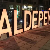 Letras luminosas Avenida 1º de Julio Letras luminosas Avenida 1º de Julio