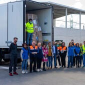 Sae das naves da Deputación o primeiro camión con axuda humanitaria para Ucraína