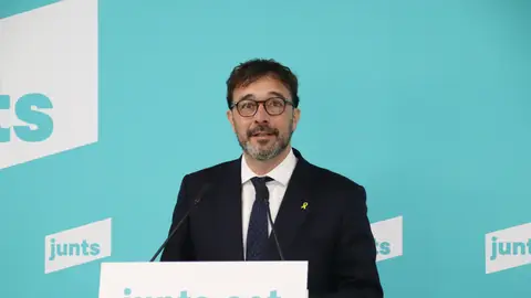 El portavoz de JxCat, Josep Rius El portavoz de JxCat, Josep Rius