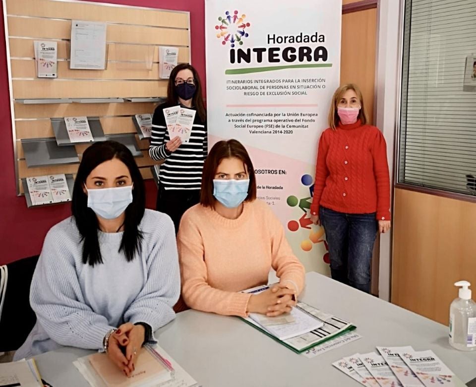 Horadada Integra, acción cofinanciada por la Consellería de Igualdad y Políticas Inclusivas Horadada Integra, acción cofinanciada por la Consellería de Igualdad y Políticas Inclusivas