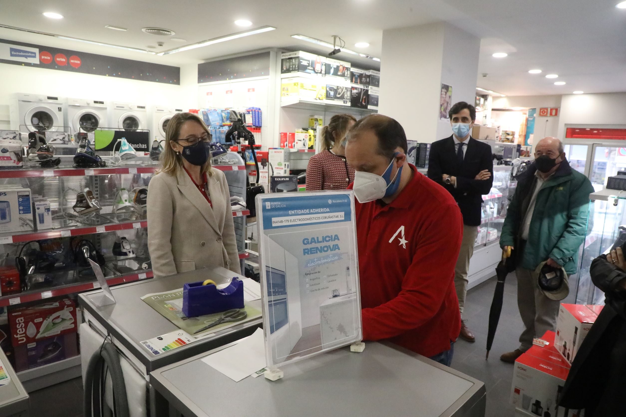 A Xunta apoia a renovación de electrodomésticos nos fogares galegos A Xunta apoia a renovación de electrodomésticos nos fogares galegos