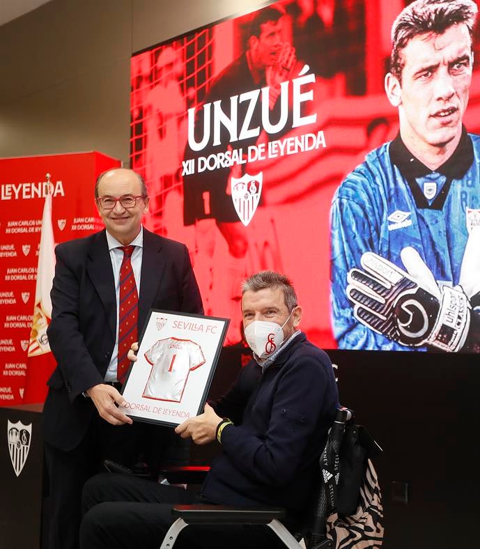 Juan Carlos Unzué: "Días como el de hoy me dan energía para meses" Juan Carlos Unzué: "Días como el de hoy me dan energía para meses"