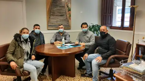 Reunión Dipuitación con el Fútbol Sala Deportes
