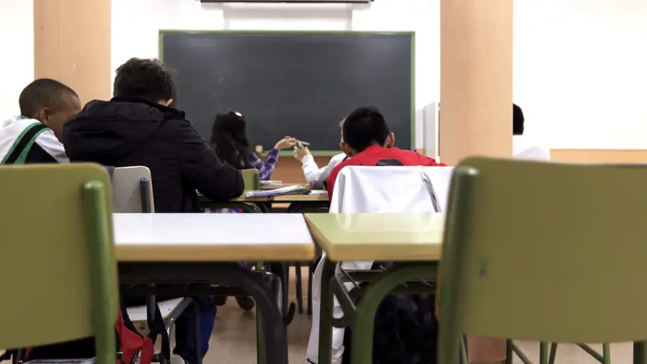Imagen de archivo de un aula. Imagen de archivo de un aula. / Efe