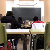 Imagen de archivo de un aula. / Efe Imagen de archivo de un aula. / Efe
