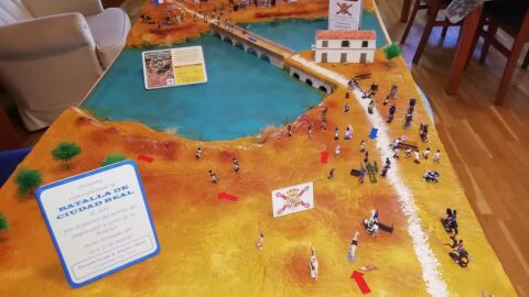 maqueta batalla Ciudad Real