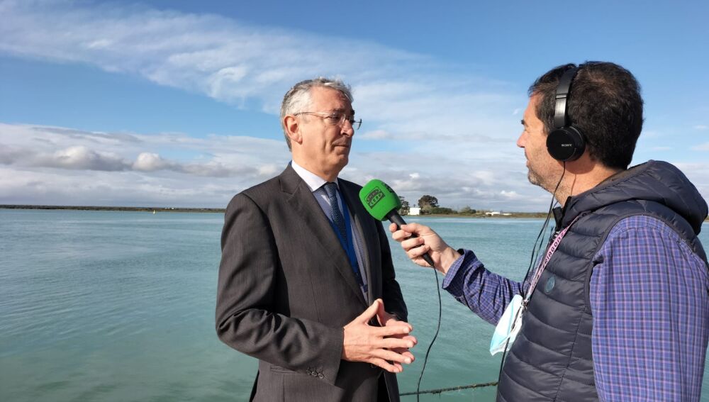 NM desde el Puerto de Huelva - Ignacio Álvarez (Director del Puerto) - Rafael López