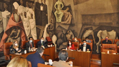 Pleno de la Diputación celebrado este viernes Pleno de la Diputación celebrado este viernes