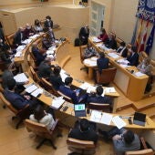 Pleno del ayuntamiento de Segovia
