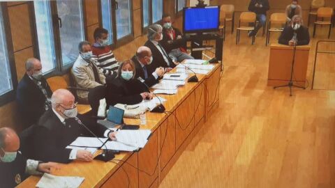Declaración de uno de los acusados durante la vista oral Declaración de uno de los acusados durante la vista oral