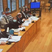 Declaración de uno de los acusados durante la vista oral Declaración de uno de los acusados durante la vista oral