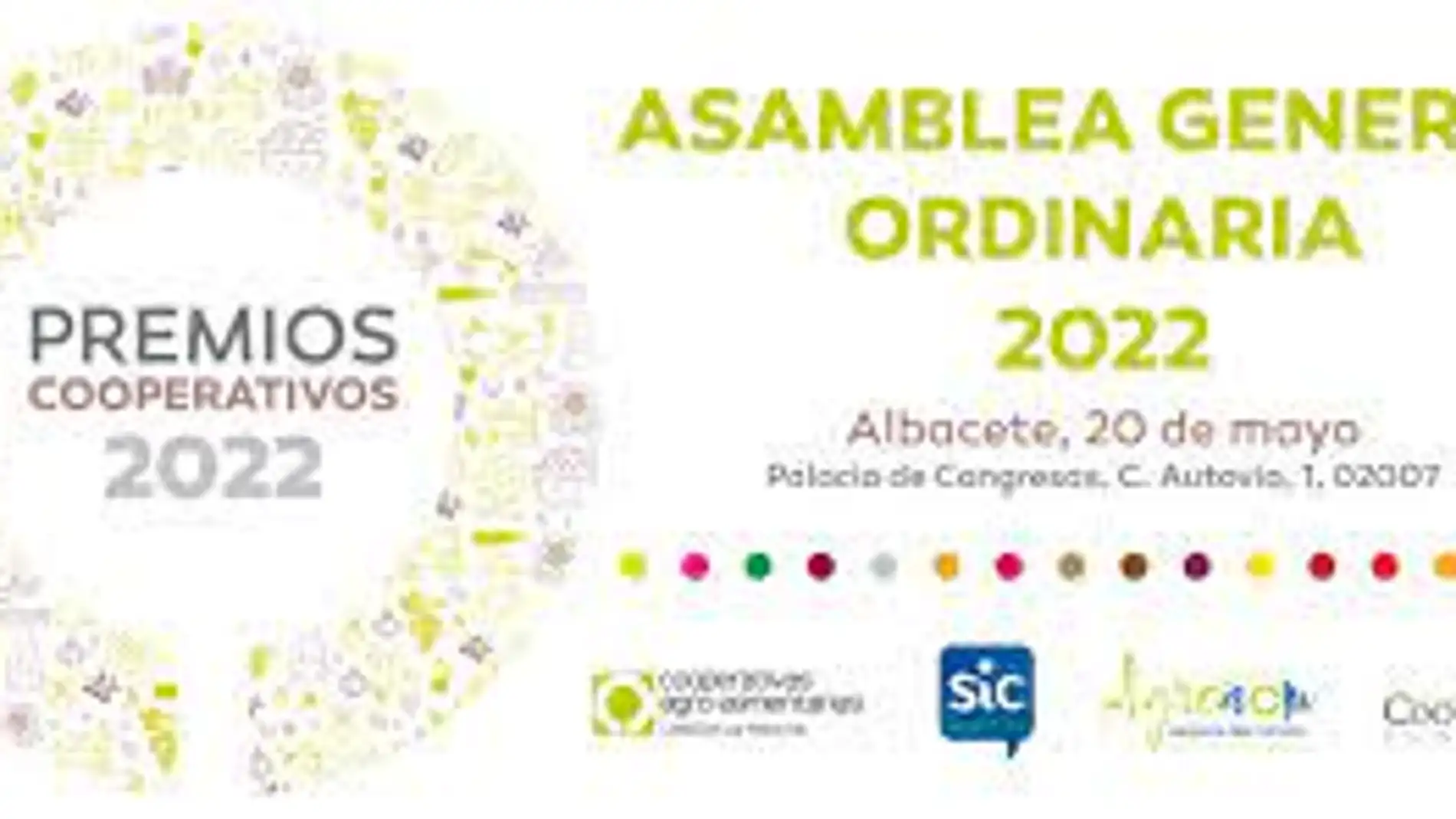 Cooperativas Agro-alimentarias C-La Mancha celebrará el 20 de mayo en Albacete sus I Premios Cooperativos