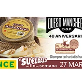 Cupón de la ONCE dedicado al Queso Manchego Cupón de la ONCE dedicado al Queso Manchego