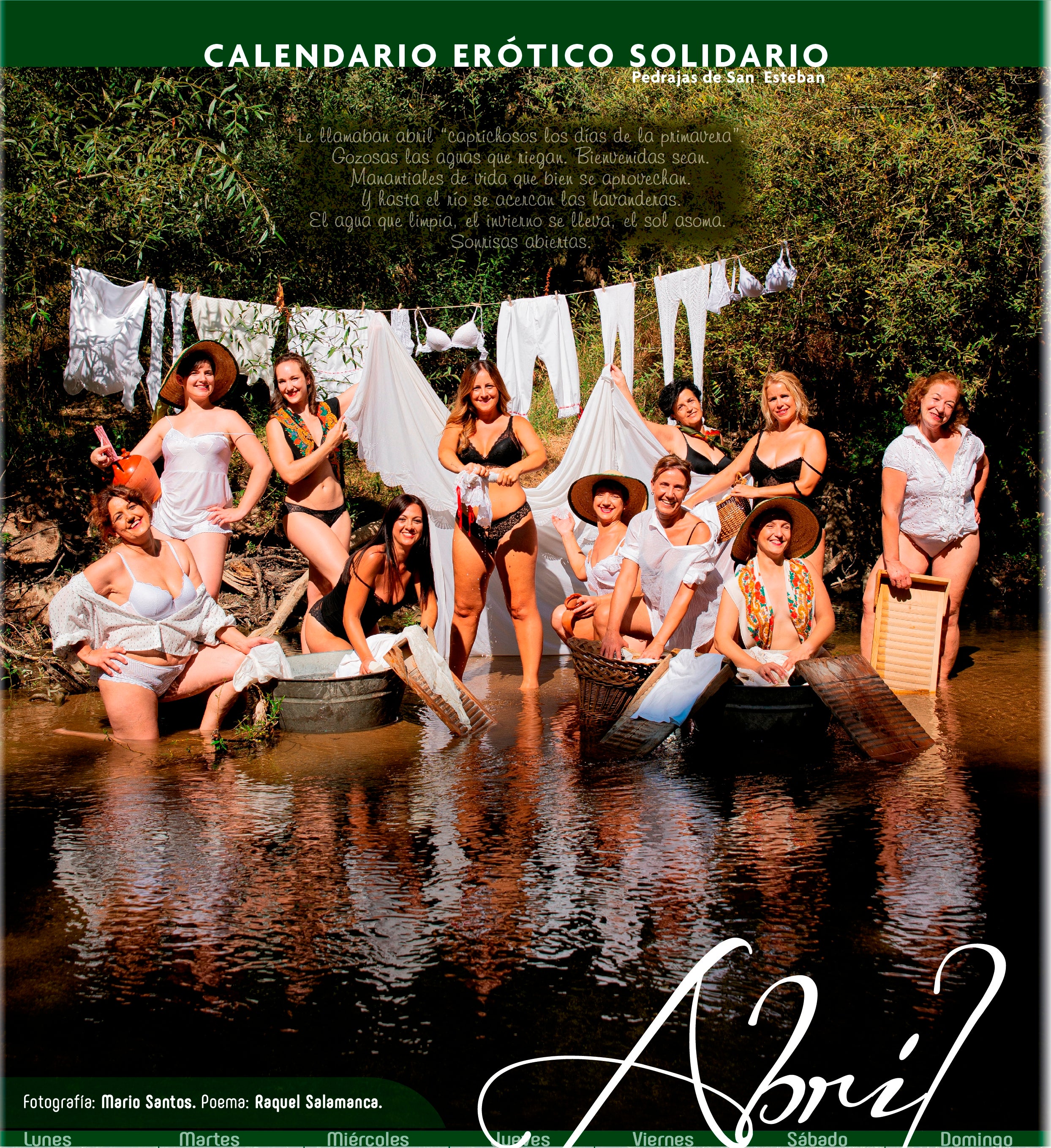 El calendario erótico de Pedrajas recauda más de 20.000 euros El calendario erótico de Pedrajas recauda más de 20.000 euros