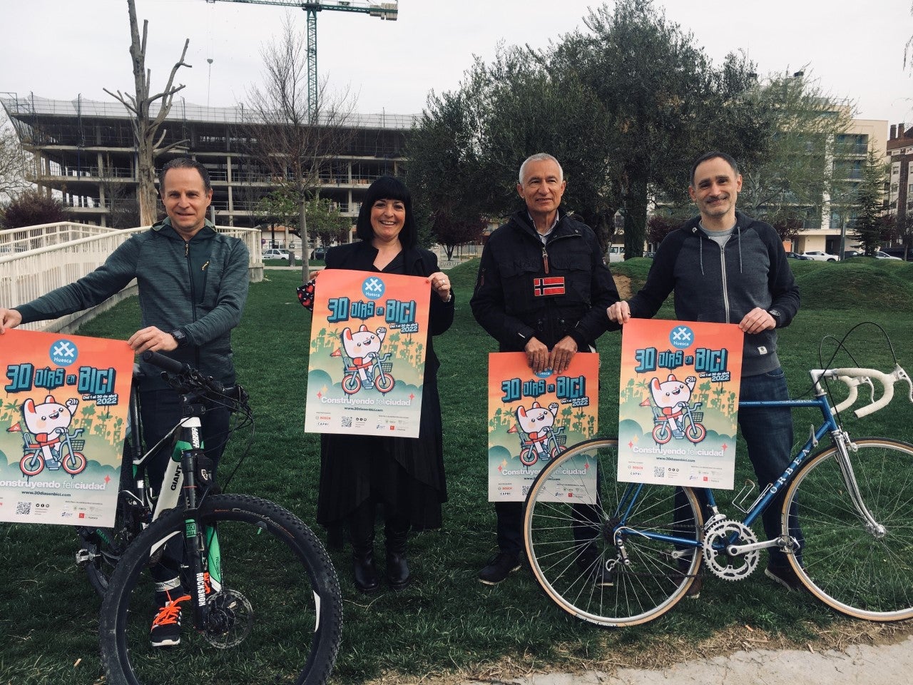 Huesca se suma a la iniciativa 30 días en bici Huesca se suma a la iniciativa 30 días en bici
