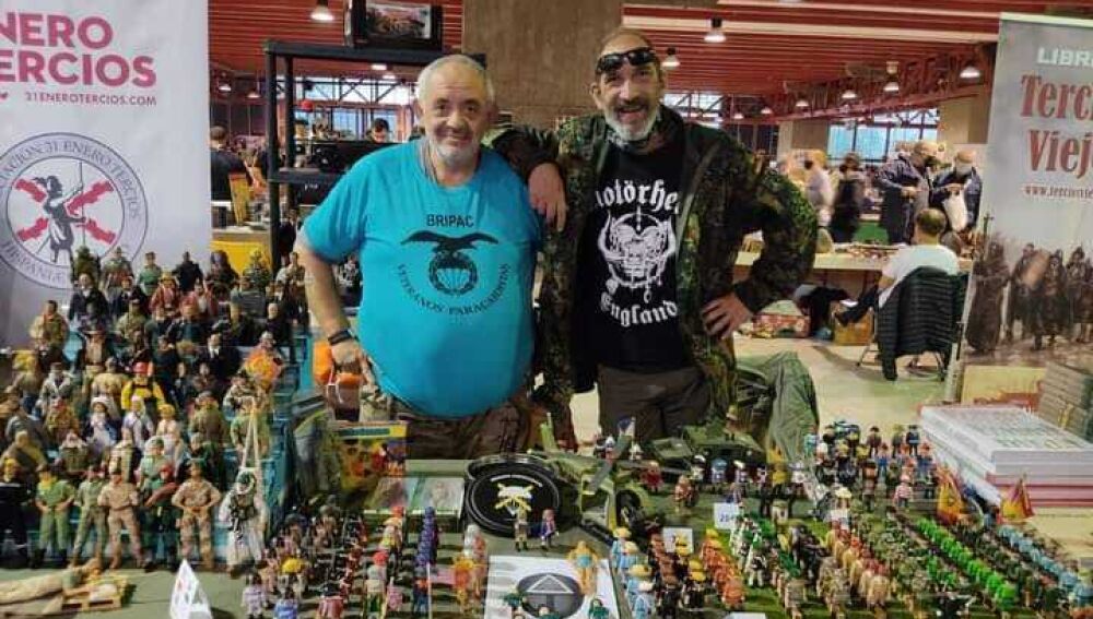 Miguel Ángel junto a su socio Pachi